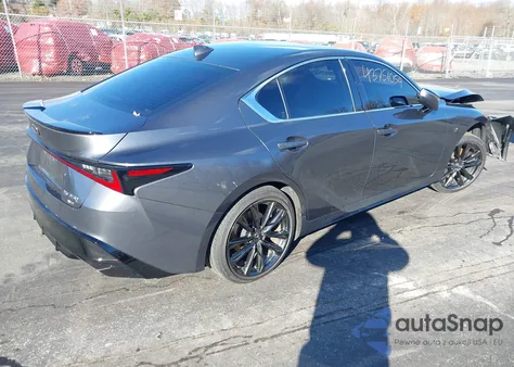 2025 Lexus Is 350 F Sport Design z USA, uszkodzony, nr VIN JTHBZ1E27S5039607